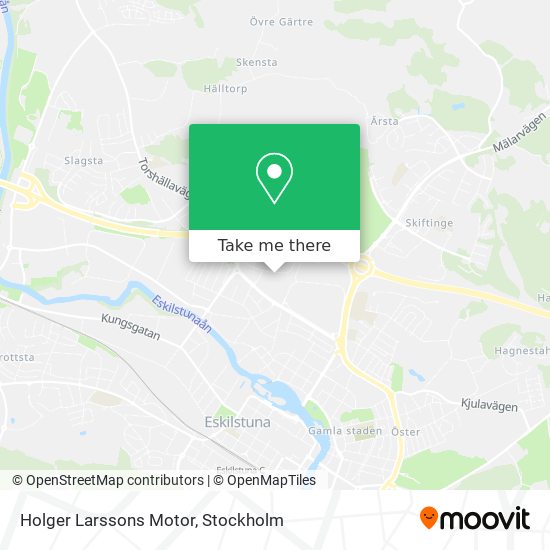 Holger Larssons Motor map