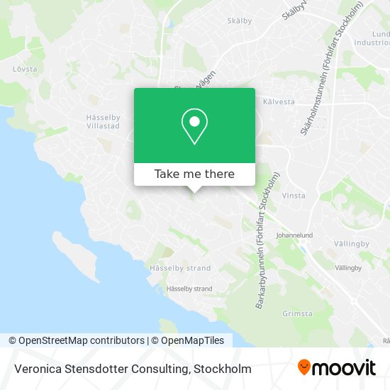 Veronica Stensdotter Consulting map