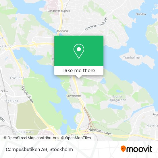 Campusbutiken AB map