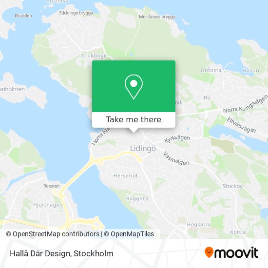 Hallå Där Design map