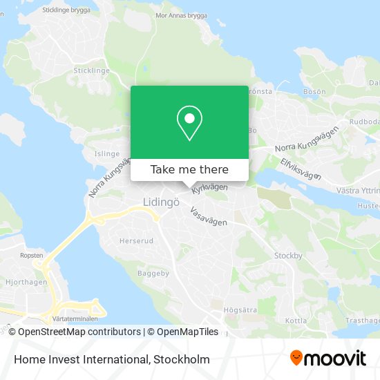 Home Invest International map