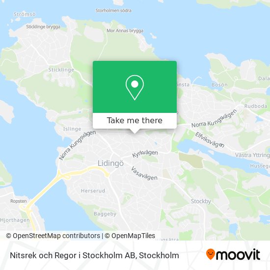 Nitsrek och Regor i Stockholm AB map