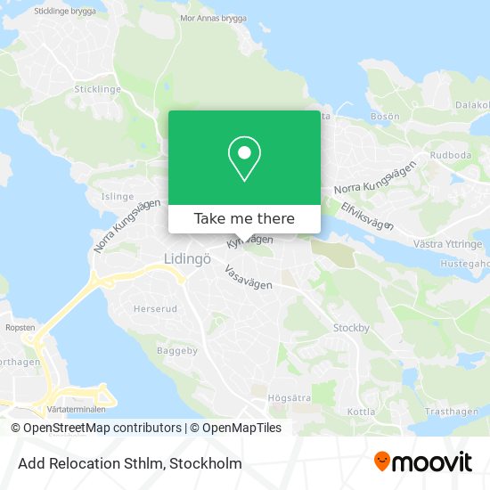 Add Relocation Sthlm map