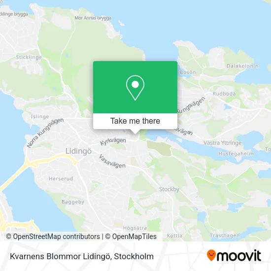 Kvarnens Blommor Lidingö map