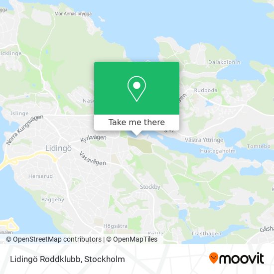 Lidingö Roddklubb map