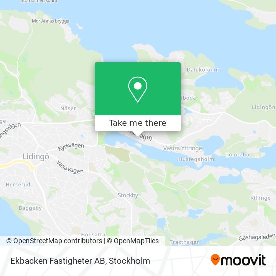 Ekbacken Fastigheter AB map