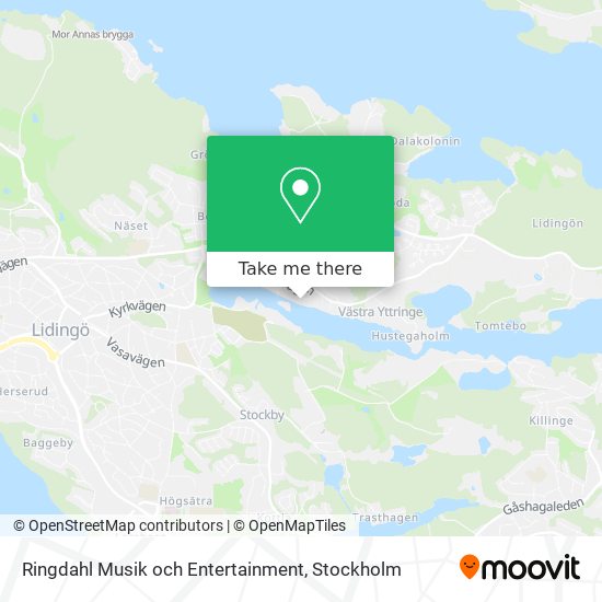 Ringdahl Musik och Entertainment map