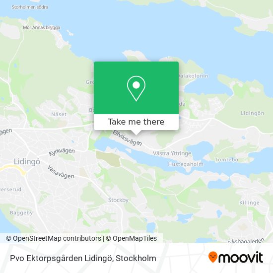 Pvo Ektorpsgården Lidingö map