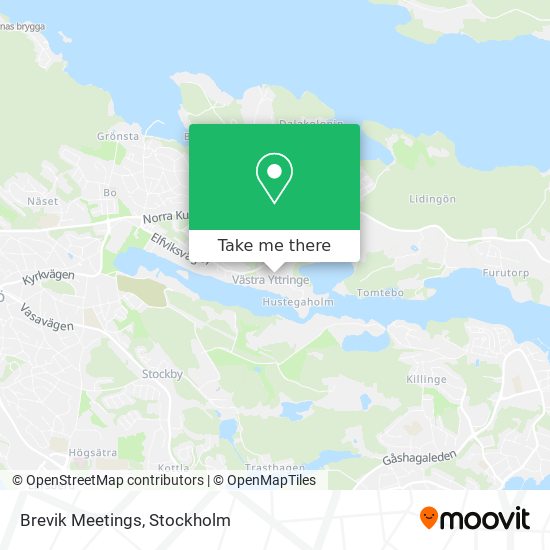 Brevik Meetings map