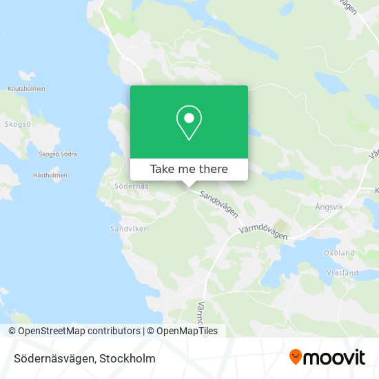 Södernäsvägen map