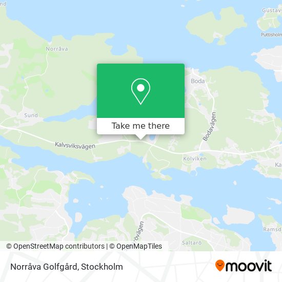 Norråva Golfgård map