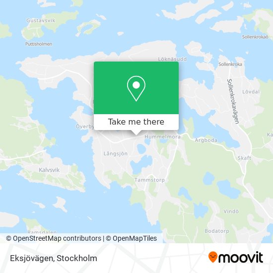 Eksjövägen map