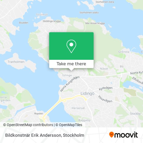 Bildkonstnär Erik Andersson map