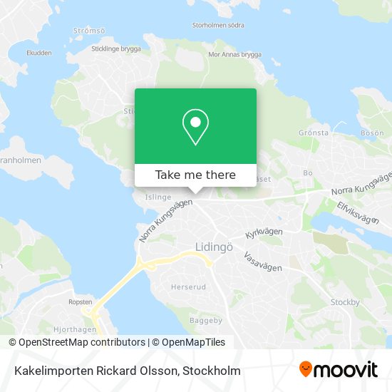 Kakelimporten Rickard Olsson map