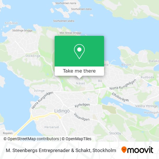 M. Steenbergs Entreprenader & Schakt map