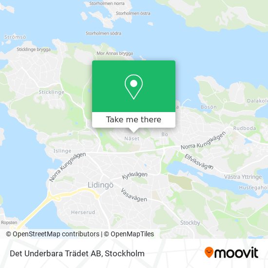 Det Underbara Trädet AB map