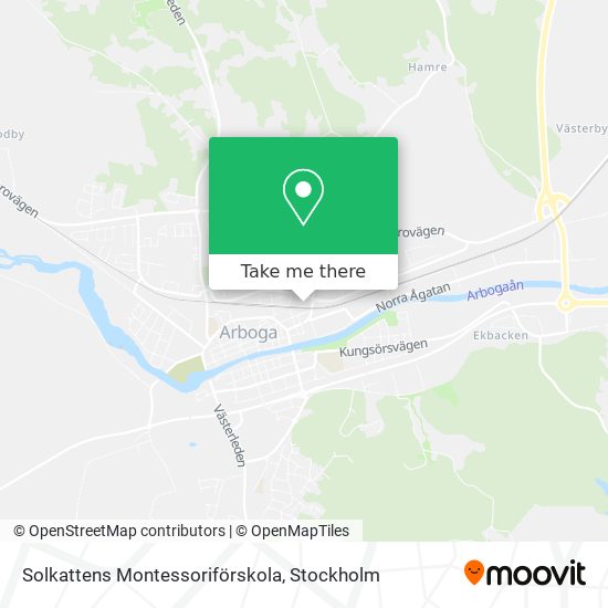 Solkattens Montessoriförskola map