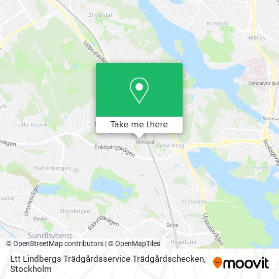 Ltt Lindbergs Trädgårdsservice Trädgårdschecken map