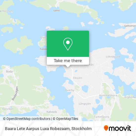 Baara Lete Aarpus Luxa Robezaam map