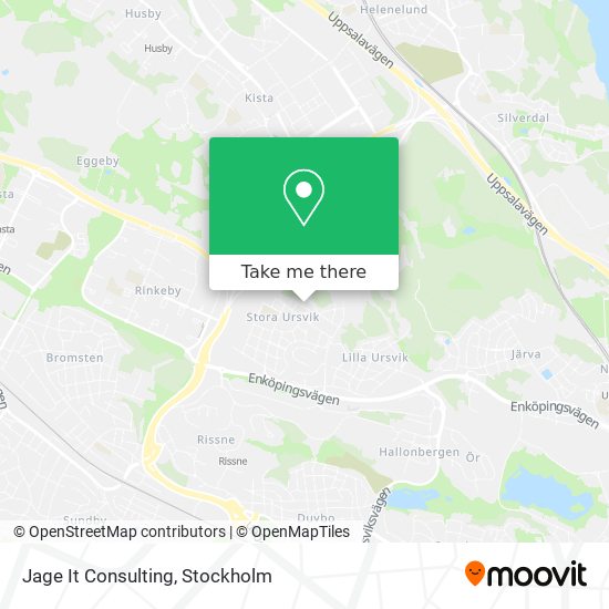 Jage It Consulting map