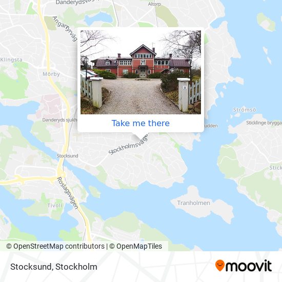 Stocksund map