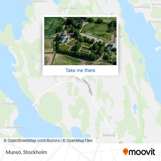 Munsö map