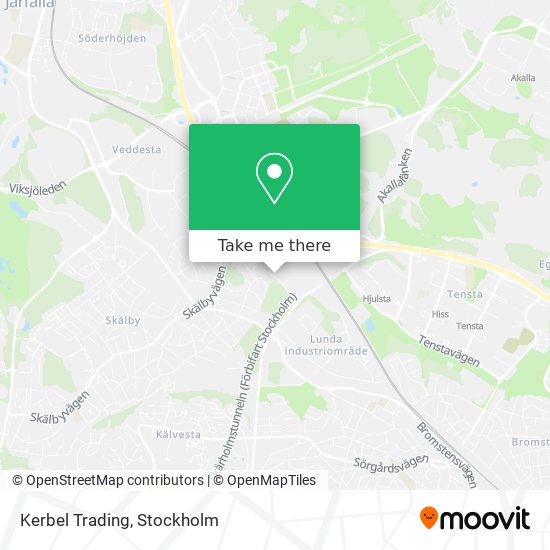 Kerbel Trading map