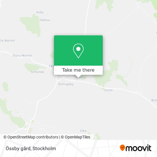 Össby gård map