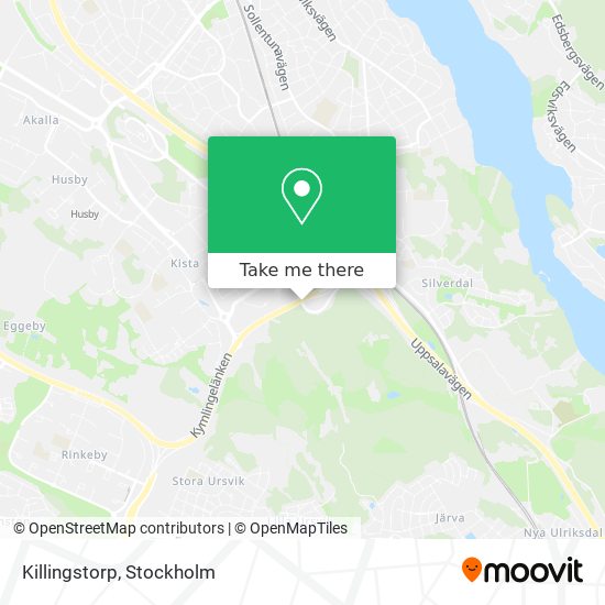 Killingstorp map