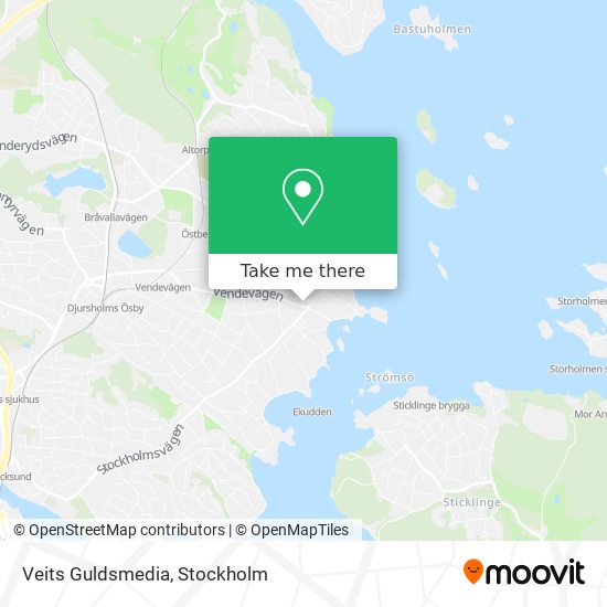 Veits Guldsmedia map