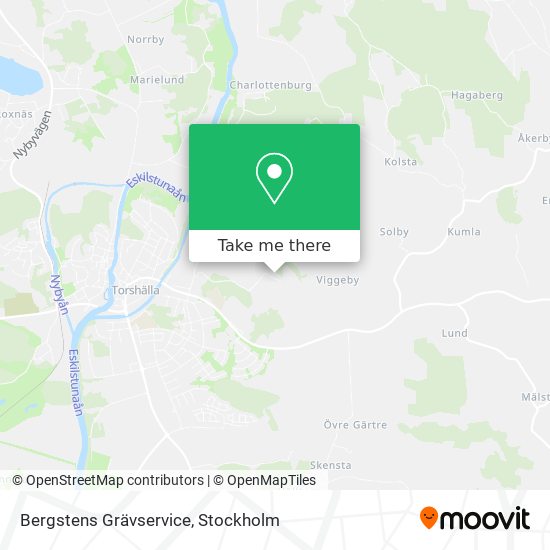 Bergstens Grävservice map