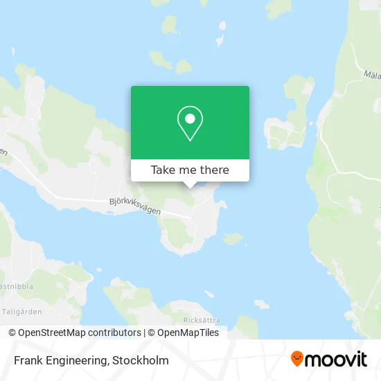 Frank Engineering map