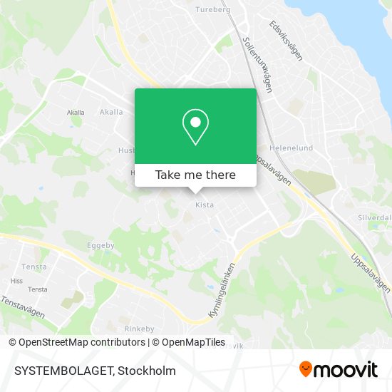 SYSTEMBOLAGET map