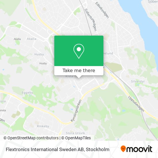 Flextronics International Sweden AB map