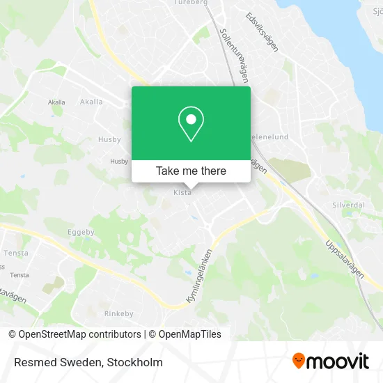 Resmed Sweden map