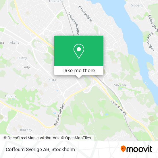 Coffeum Sverige AB map