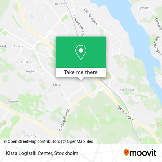 Kista Logistik Center map