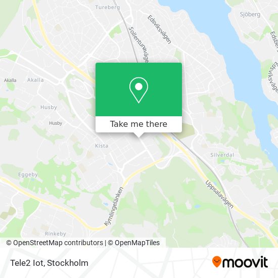 Tele2 Iot map