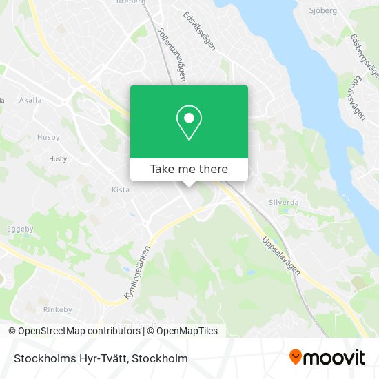 Stockholms Hyr-Tvätt map