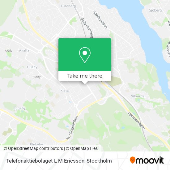 Telefonaktiebolaget L M Ericsson map