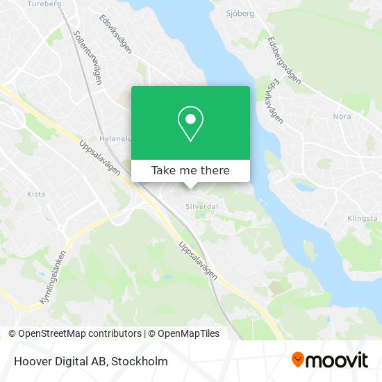 Hoover Digital AB map