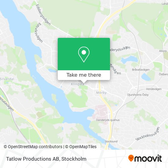 Tatlow Productions AB map