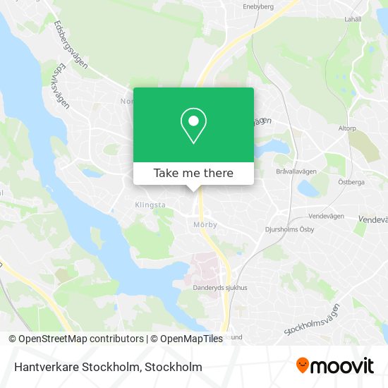 Hantverkare Stockholm map