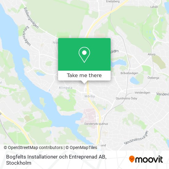 Bogfelts Installationer och Entreprenad AB map