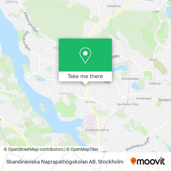 Skandinaviska Naprapathögskolan AB map