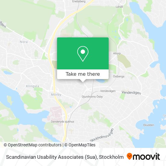 Scandinavian Usability Associates (Sua) map