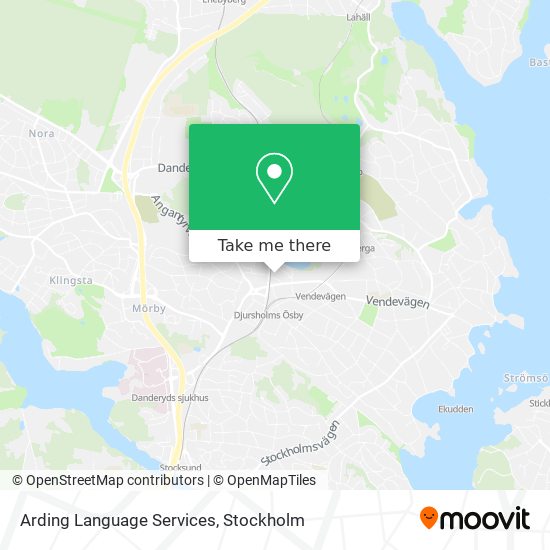 Arding Language Services map