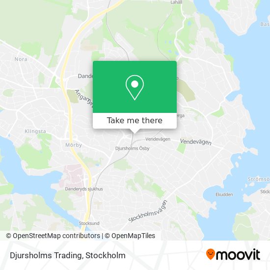 Djursholms Trading map