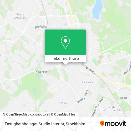 Fastighetsbolaget Studio Interiör map