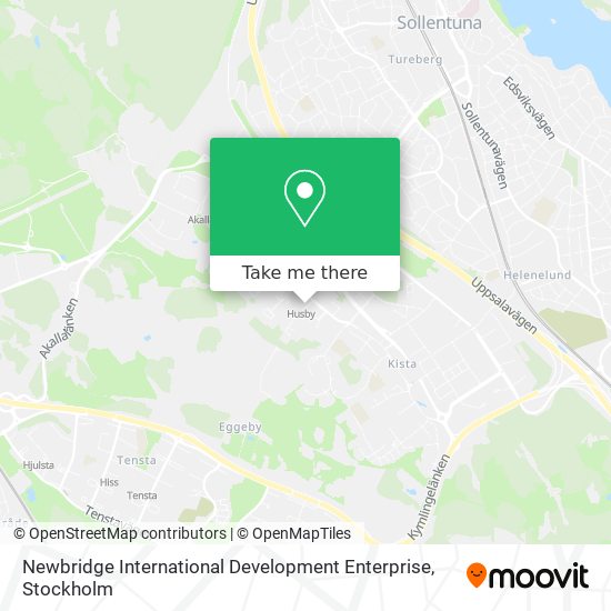 Newbridge International Development Enterprise map